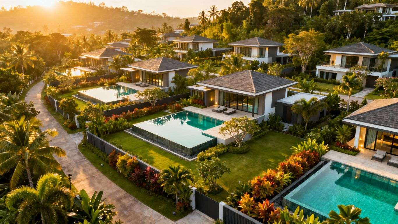 Exclusive Residential Community Appeal Surrounding a Phuket villa for sale